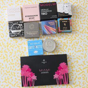 Natasha Denona, Cargo, Nomad, Suva, The Balm Eyeshadow Bundle NIB